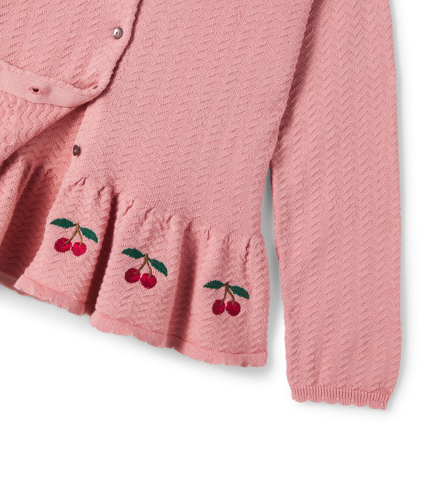 Konges Sløjd Cypres pleated cotton cardigan