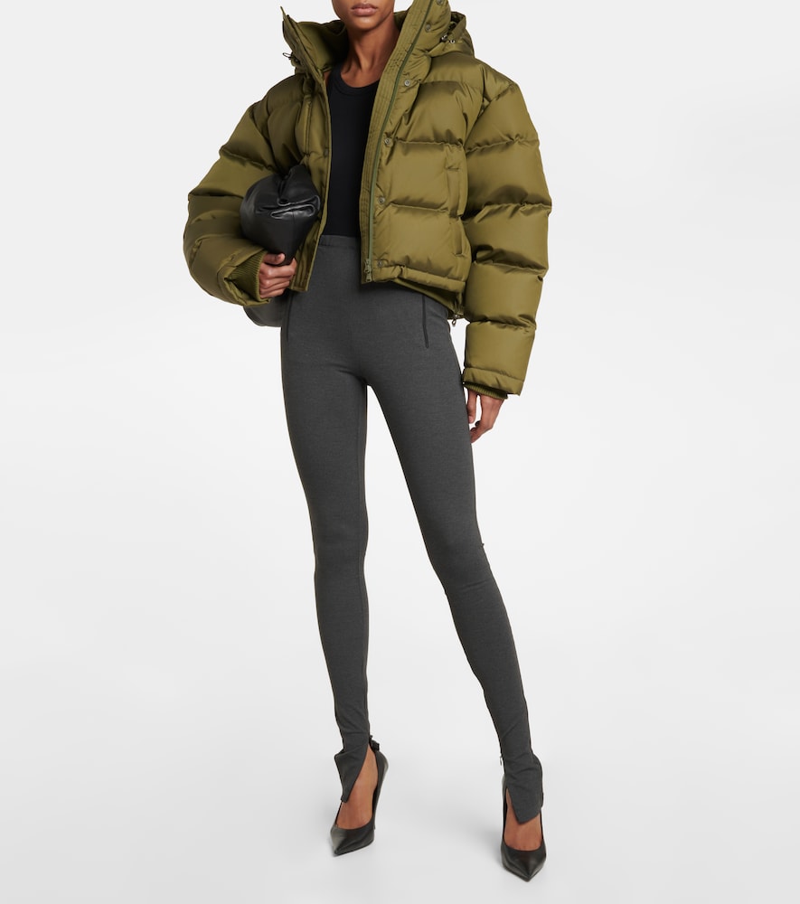 High-rise skinny pants