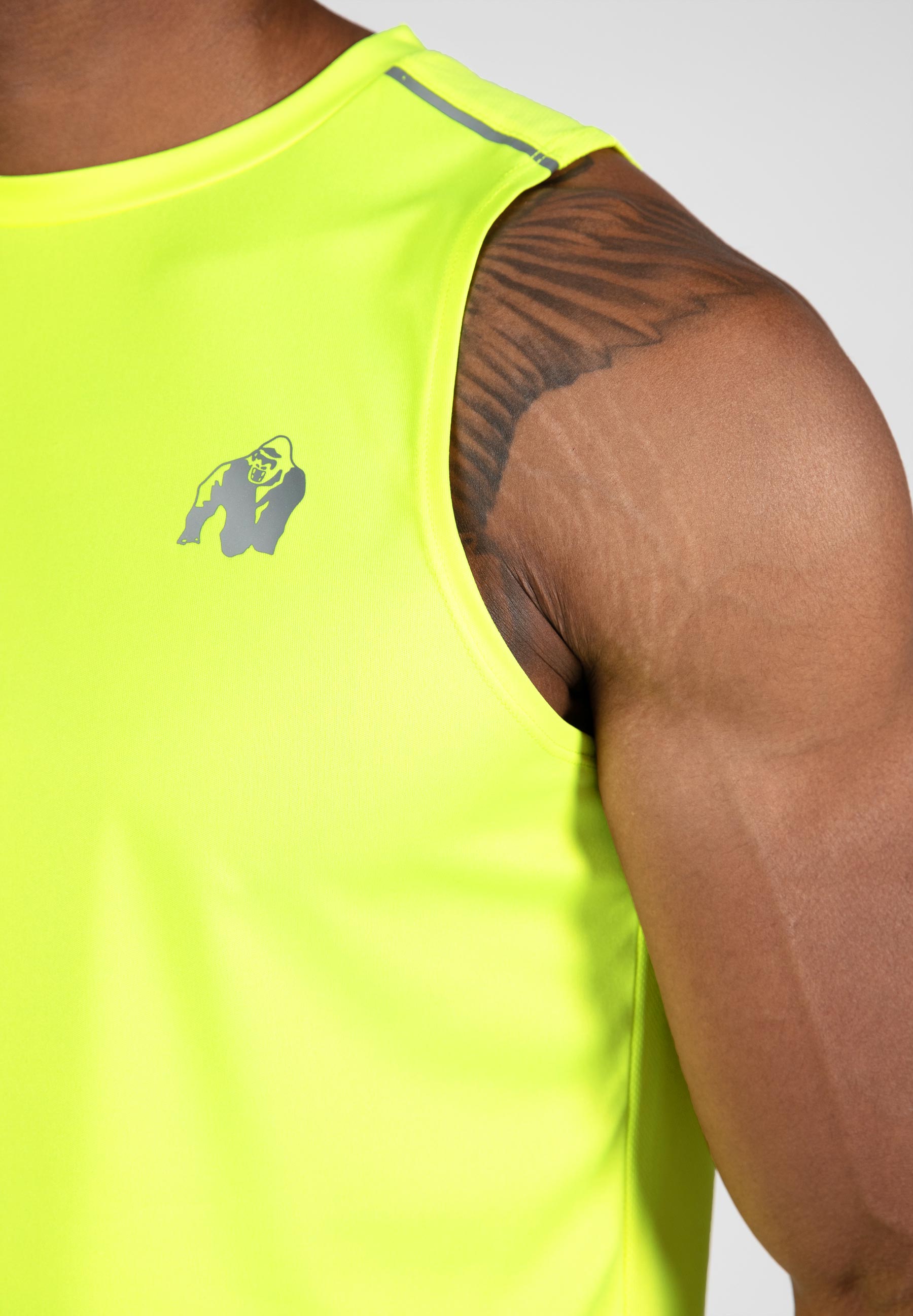 Washington Tank Top - Neon Yellow