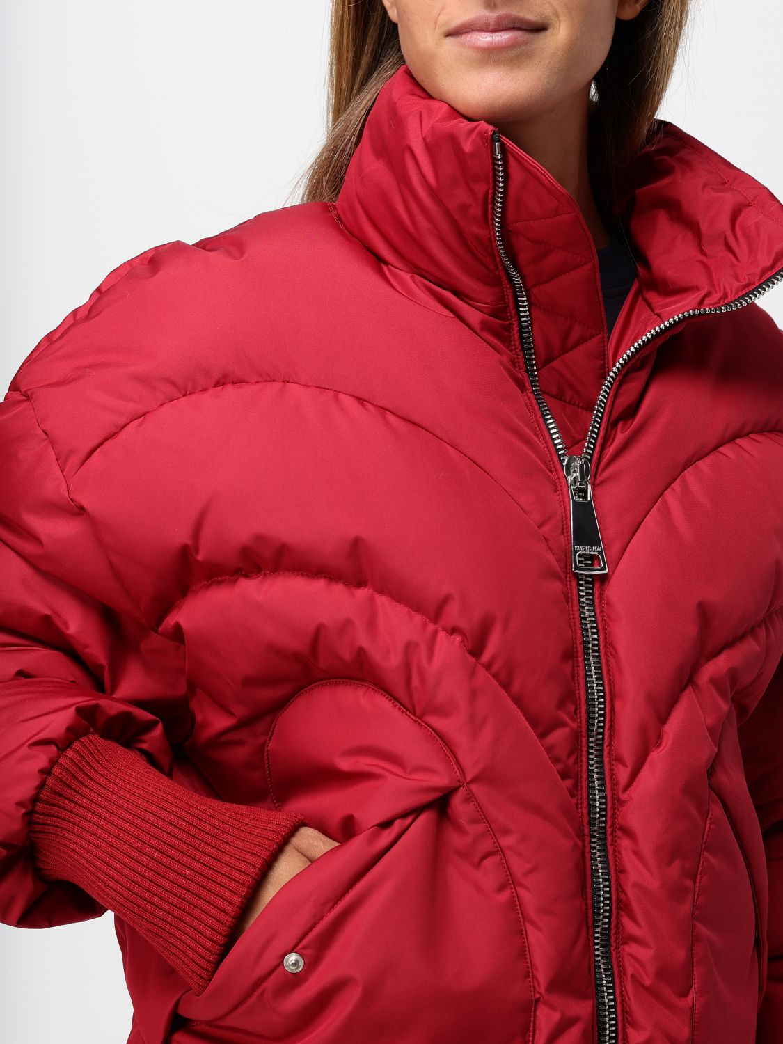 Corazon Shiny puffer jacket - Neutrals