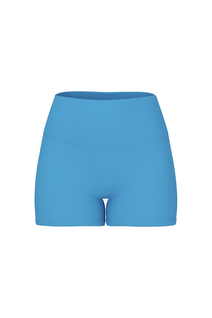 Active Booty Shorts - Blue - Women Clothing