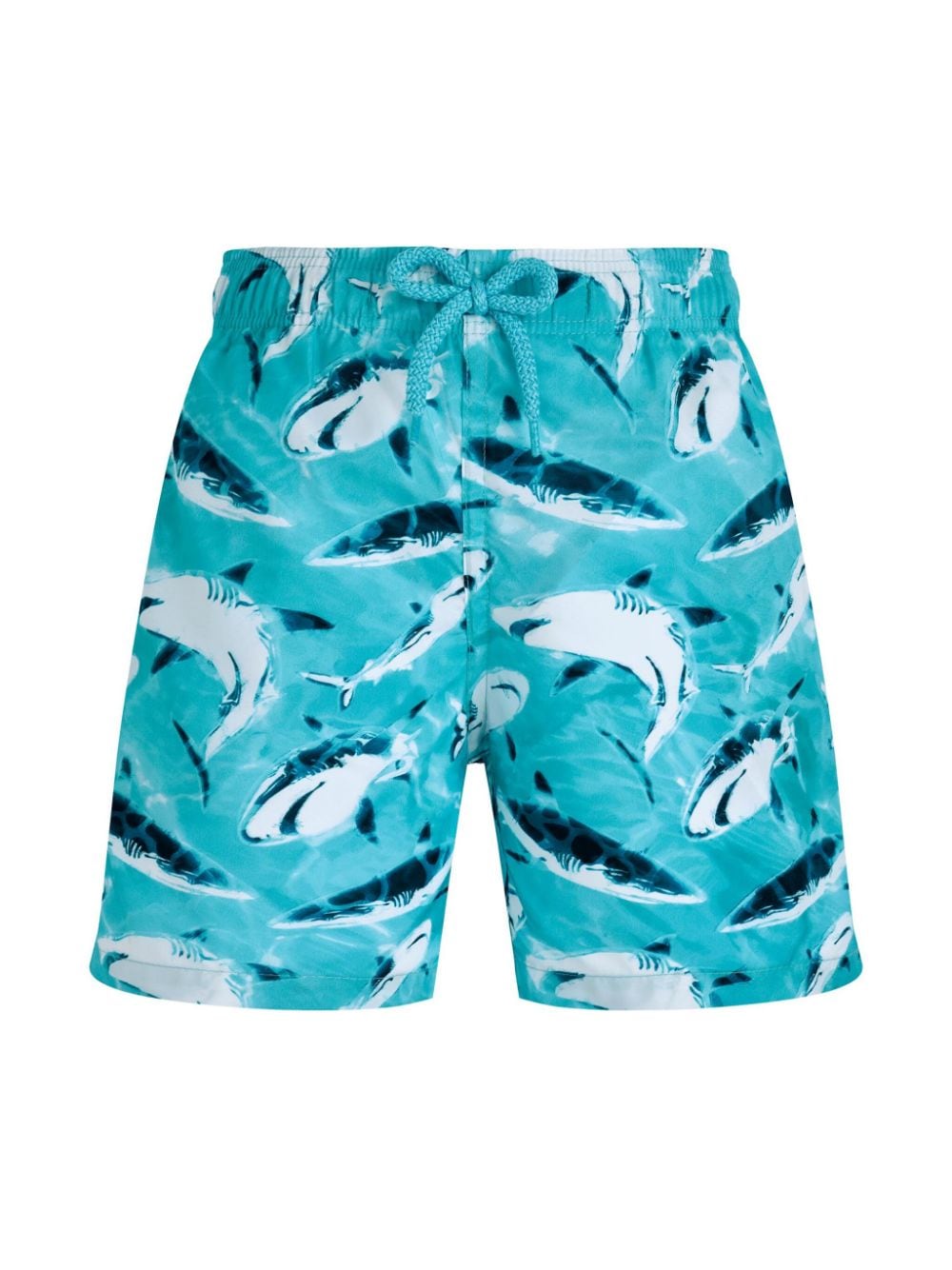 Elasticated swim shorts - Blue