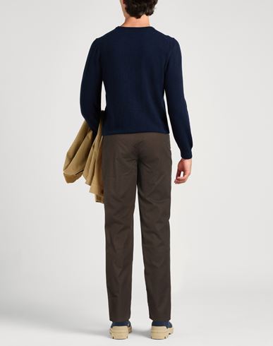 Man Pants Dark green Size 30 Cotton, Polyester, Elastane