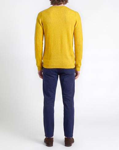 Man Sweater Yellow Size 36 Cashmere