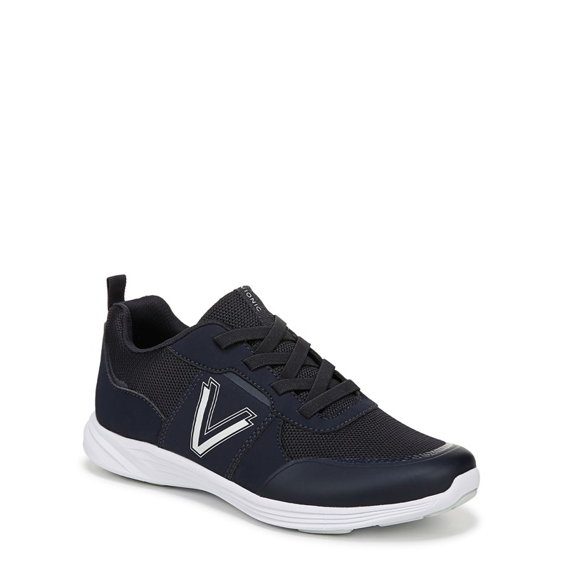Women's Shay Lace Up Sneakers (Navy Blue)