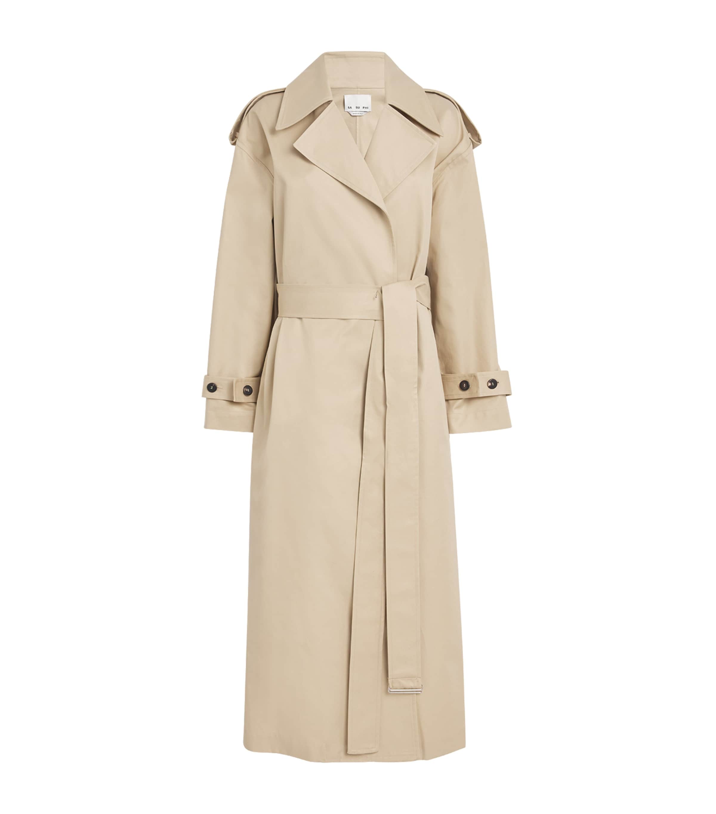 Longline Trench Coat