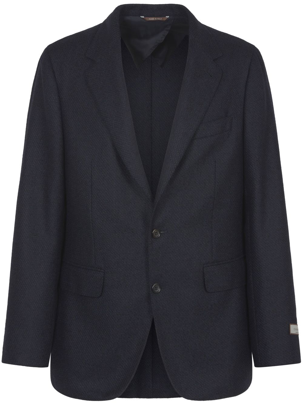 Twill-weave blazer - Blue