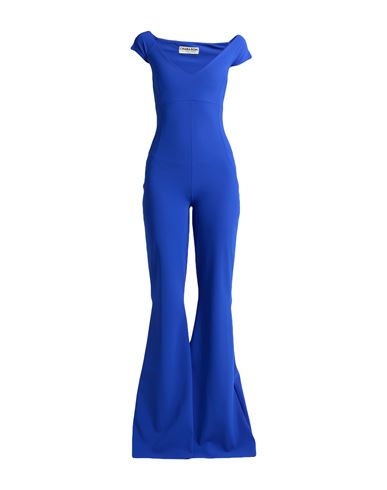 Woman Jumpsuit Bright blue Size 4 Polyamide, Elastane