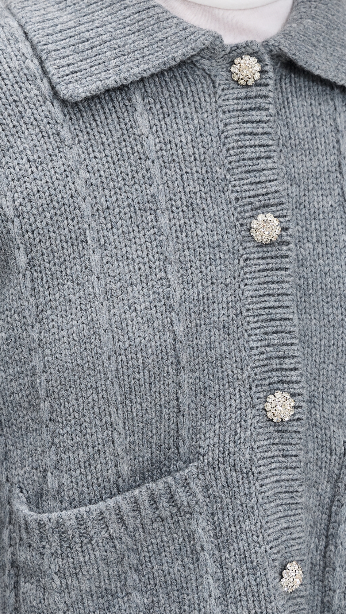 Monroe Cardigan Heather Grey