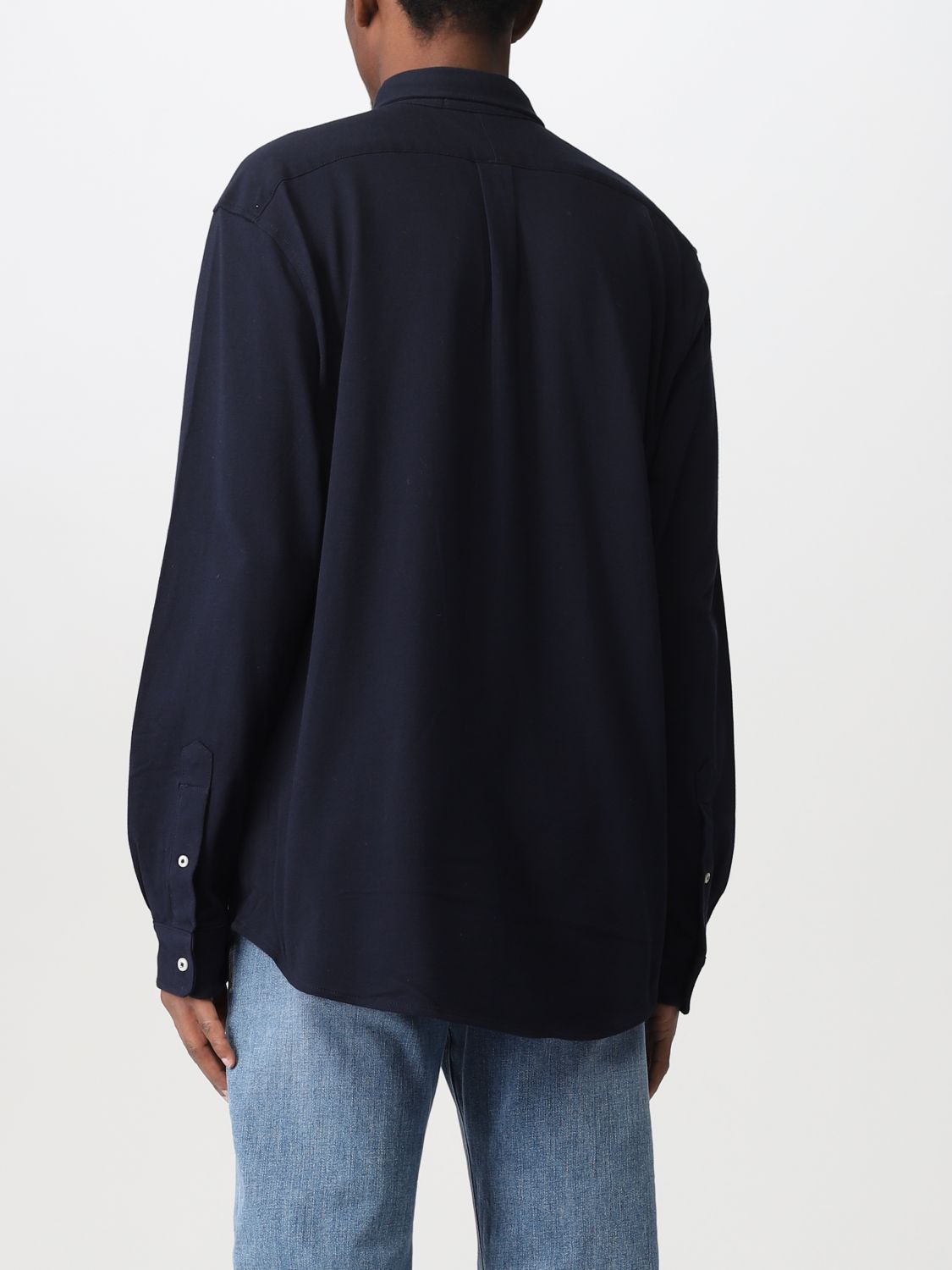 Shirt Men colour Navy