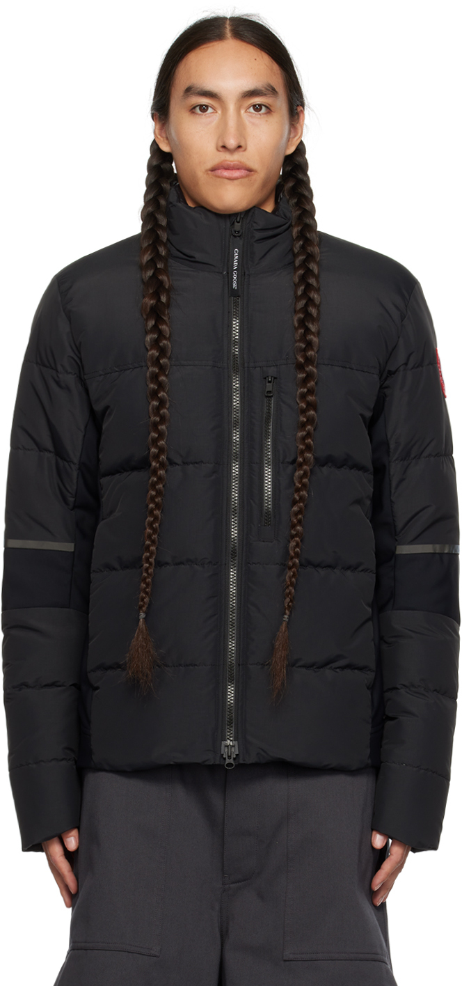 Black HyBridge Down Jacket