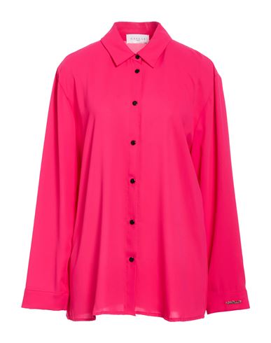 Woman Shirt Fuchsia Size 10 Polyester