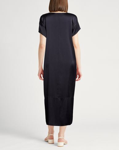 Woman Maxi dress Midnight blue Size XS Silk, Elastane