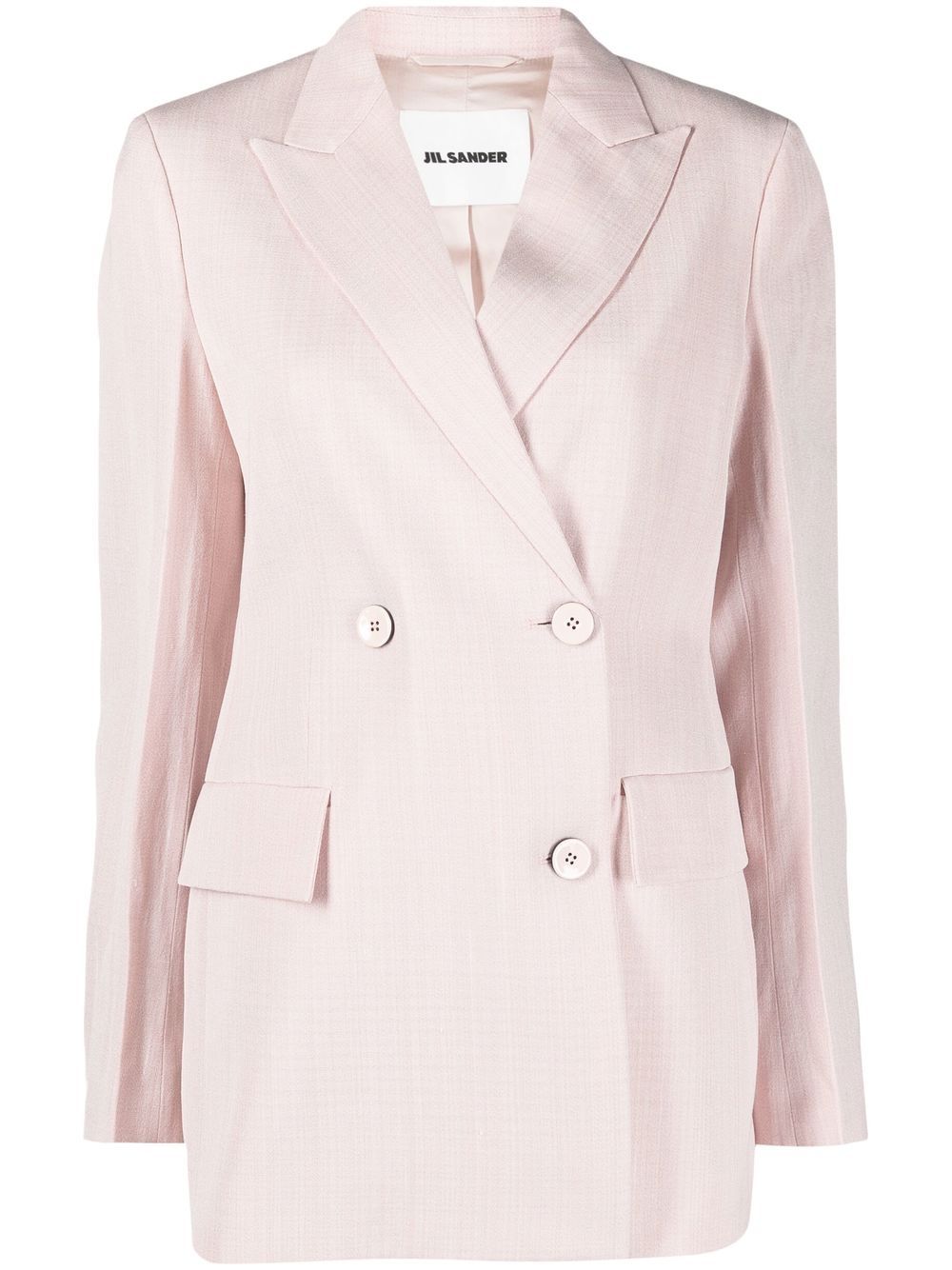 Double-breasted tailored blazer - Black