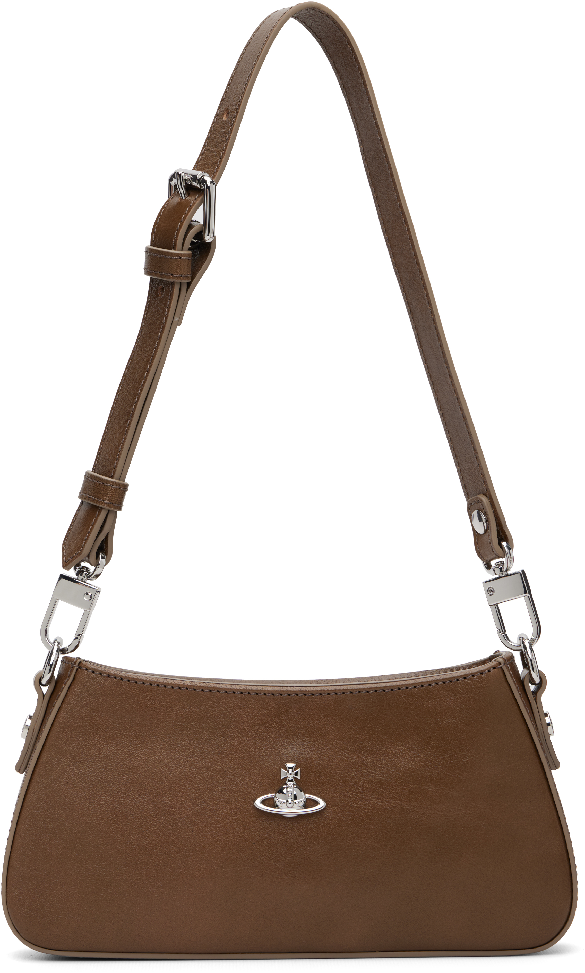 Brown Tasha Shoulder Phone Bag