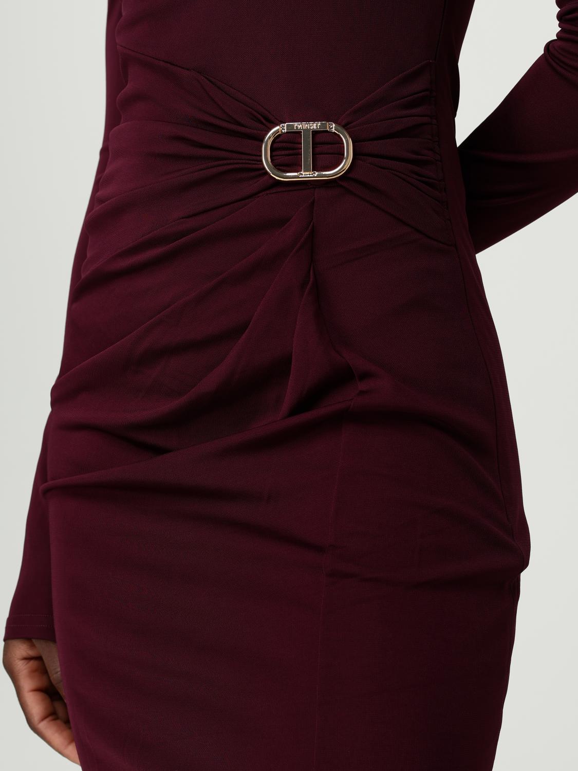 Dress Woman color Burgundy
