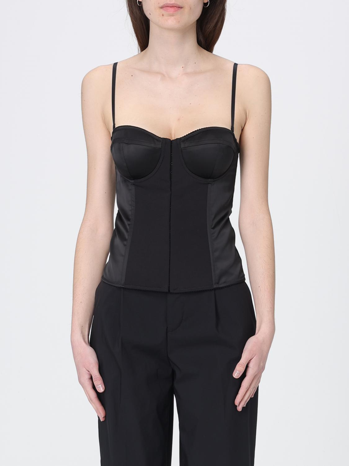Top Woman color Black