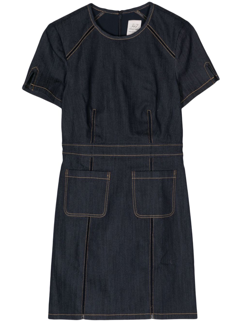 Gianna denim minidress - Blue