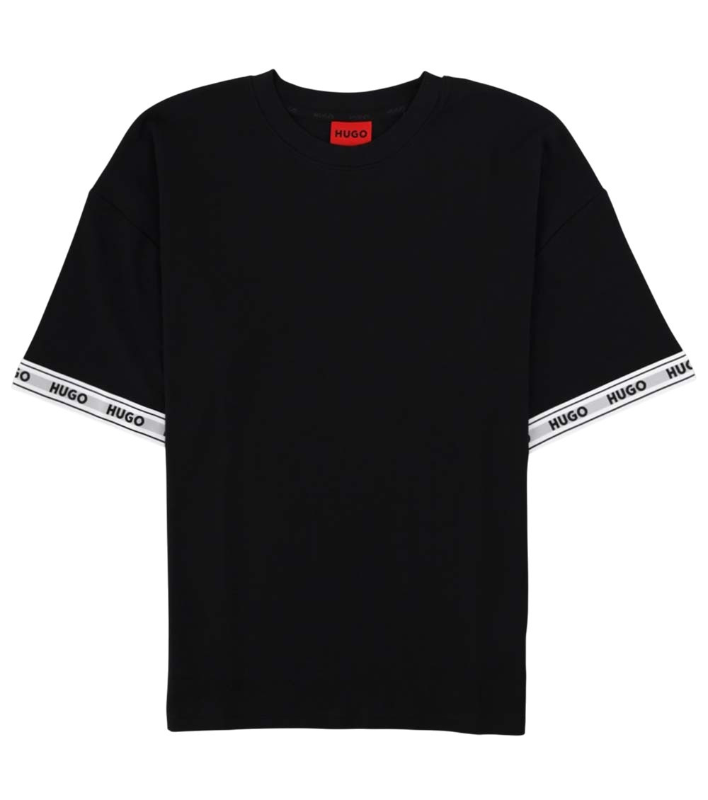 Black Logo Crew Neck T-Shirt