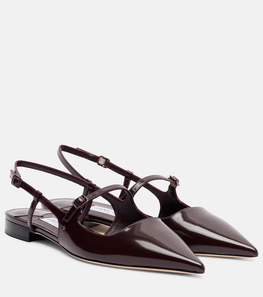 Didi patent leather slingback flats