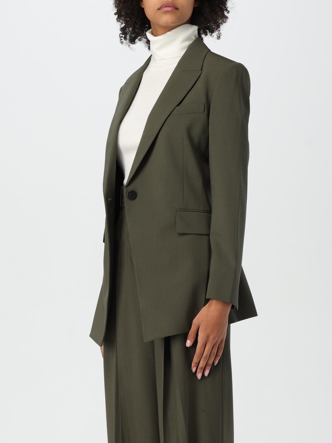 Blazer Woman color Green