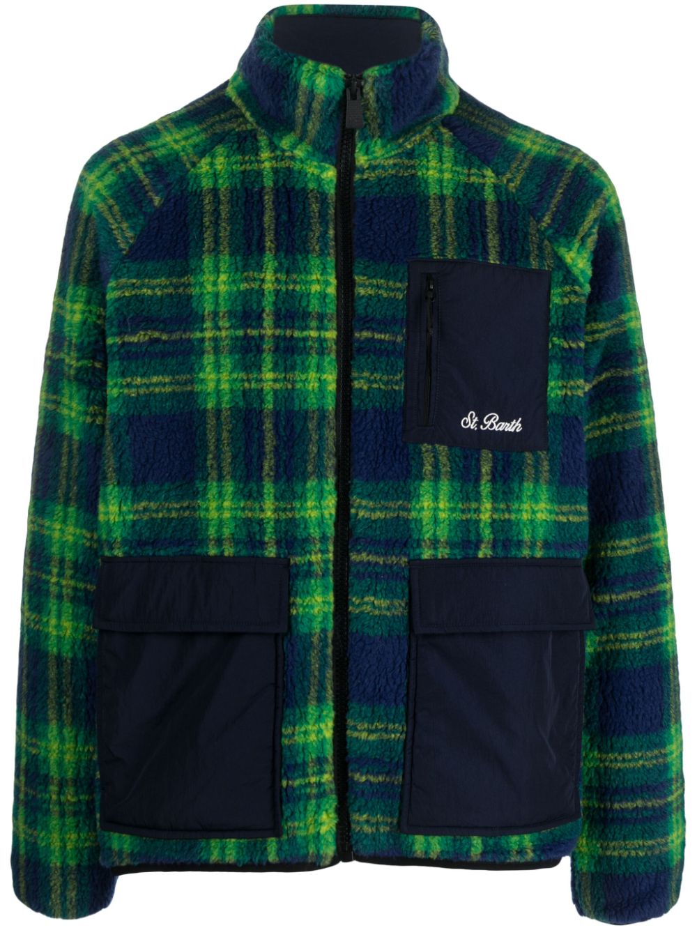 Keystone fleece bomber jacket - White