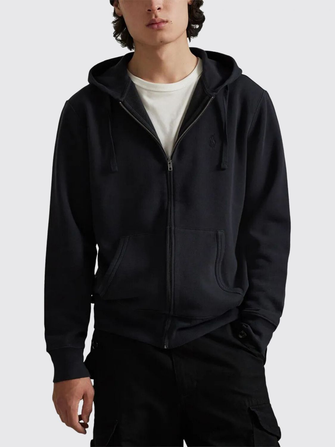 Sweatshirt Men color Black