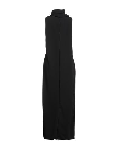 Woman Maxi dress Black Size 2 Viscose, Elastane