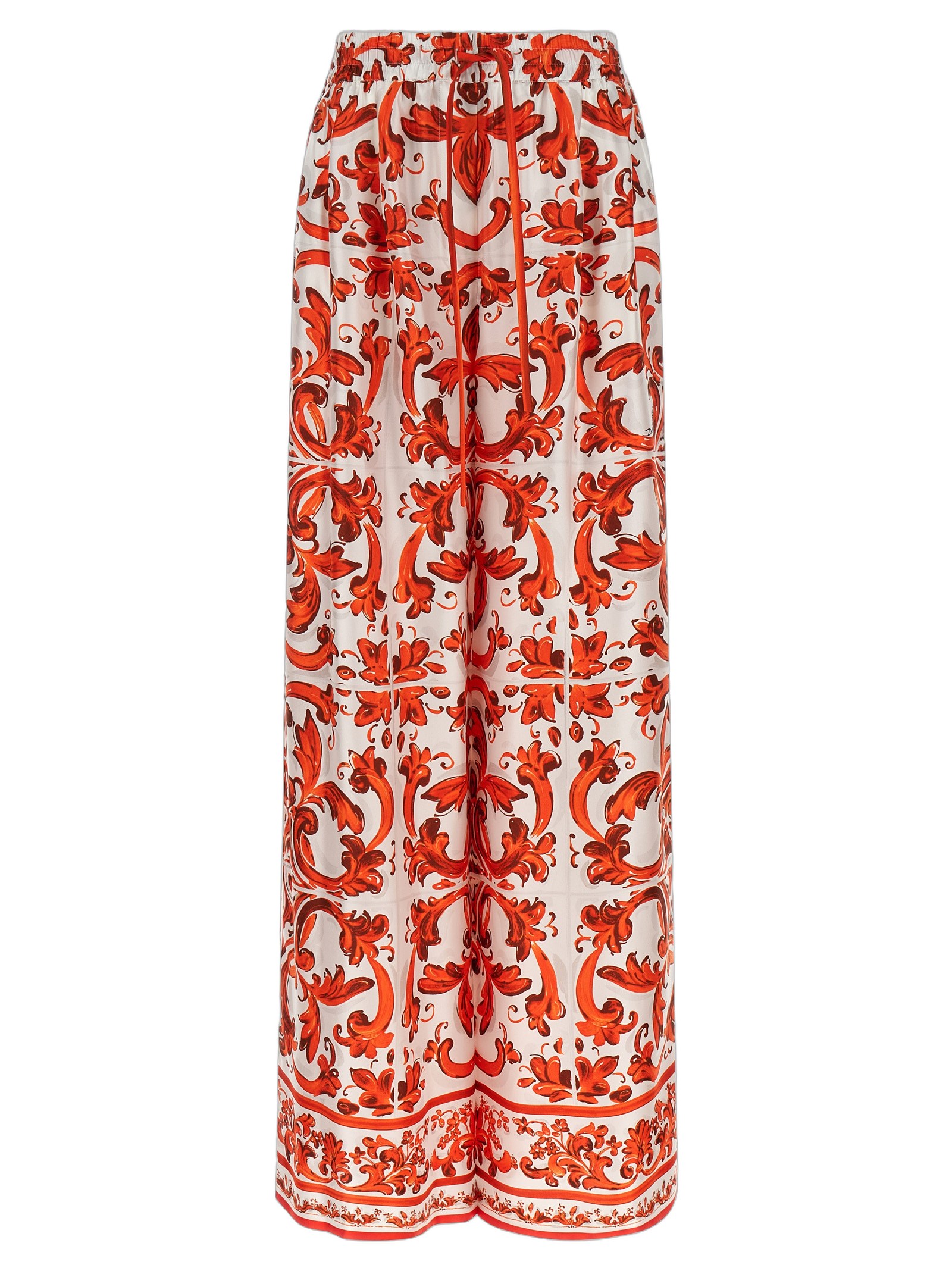 Maiolica Trousers — Orange
