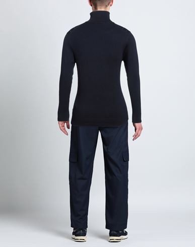 Man Turtleneck Midnight blue Size XL Viscose, Nylon