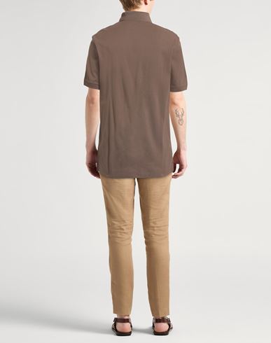 Man Polo shirt Khaki Size XS Cotton