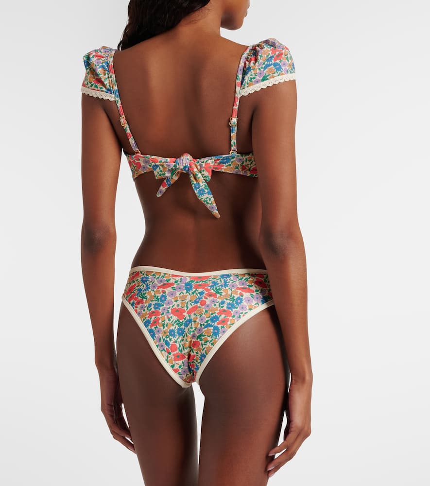 Lulu floral bikini bottoms