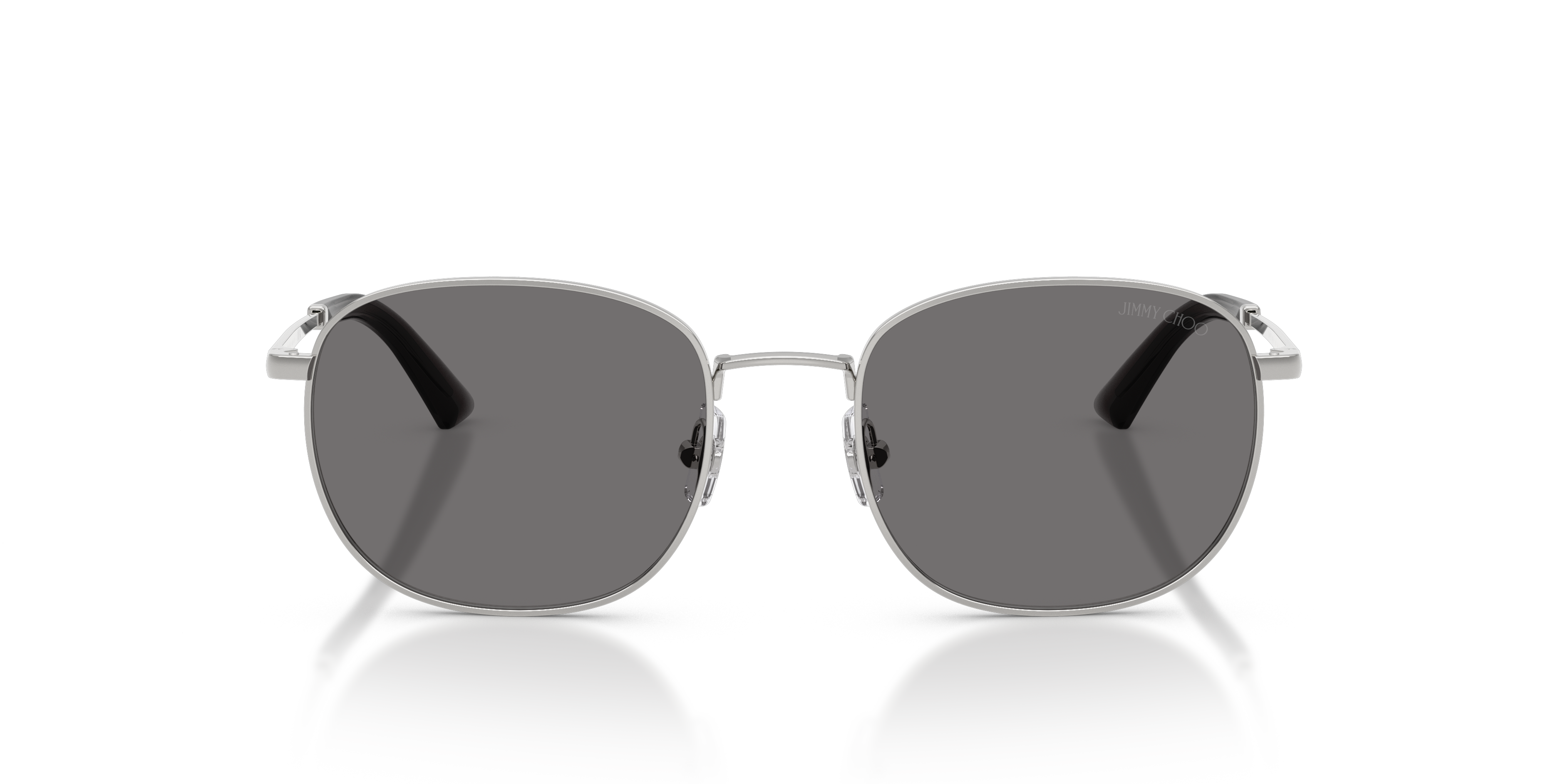 Jimmy Choo Donna Jimmy Choo JC4025B 300281 Occhiali da sole Metallo Argento Grigio Pantos Polarizzata