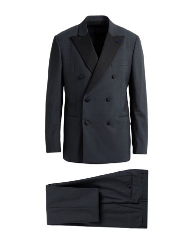 Man Suit Charcoal Size 42 Wool, Elastane