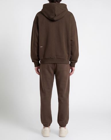 Man Sweatshirt Khaki Size L Organic cotton, Recycled cotton