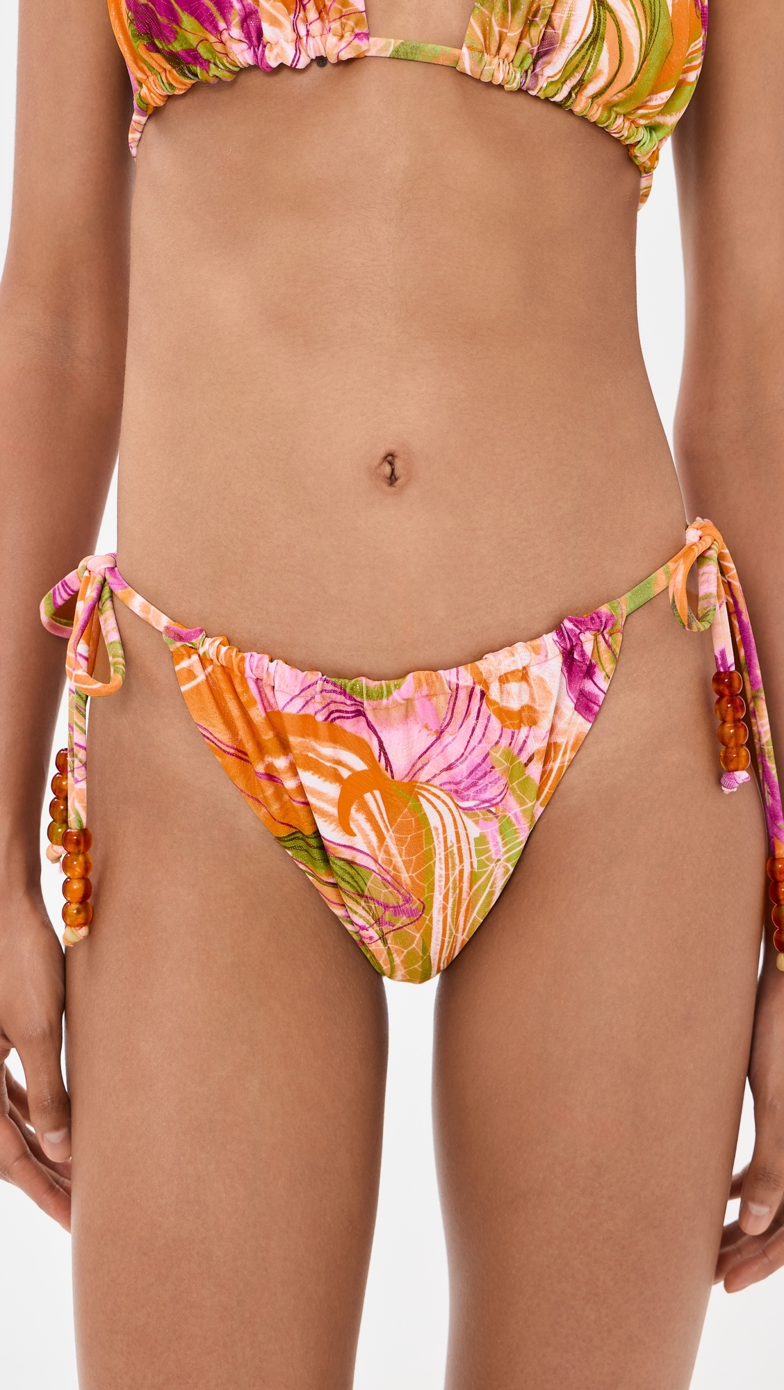 Inti Bikini Bottoms Vibra Print/Gold Bright
