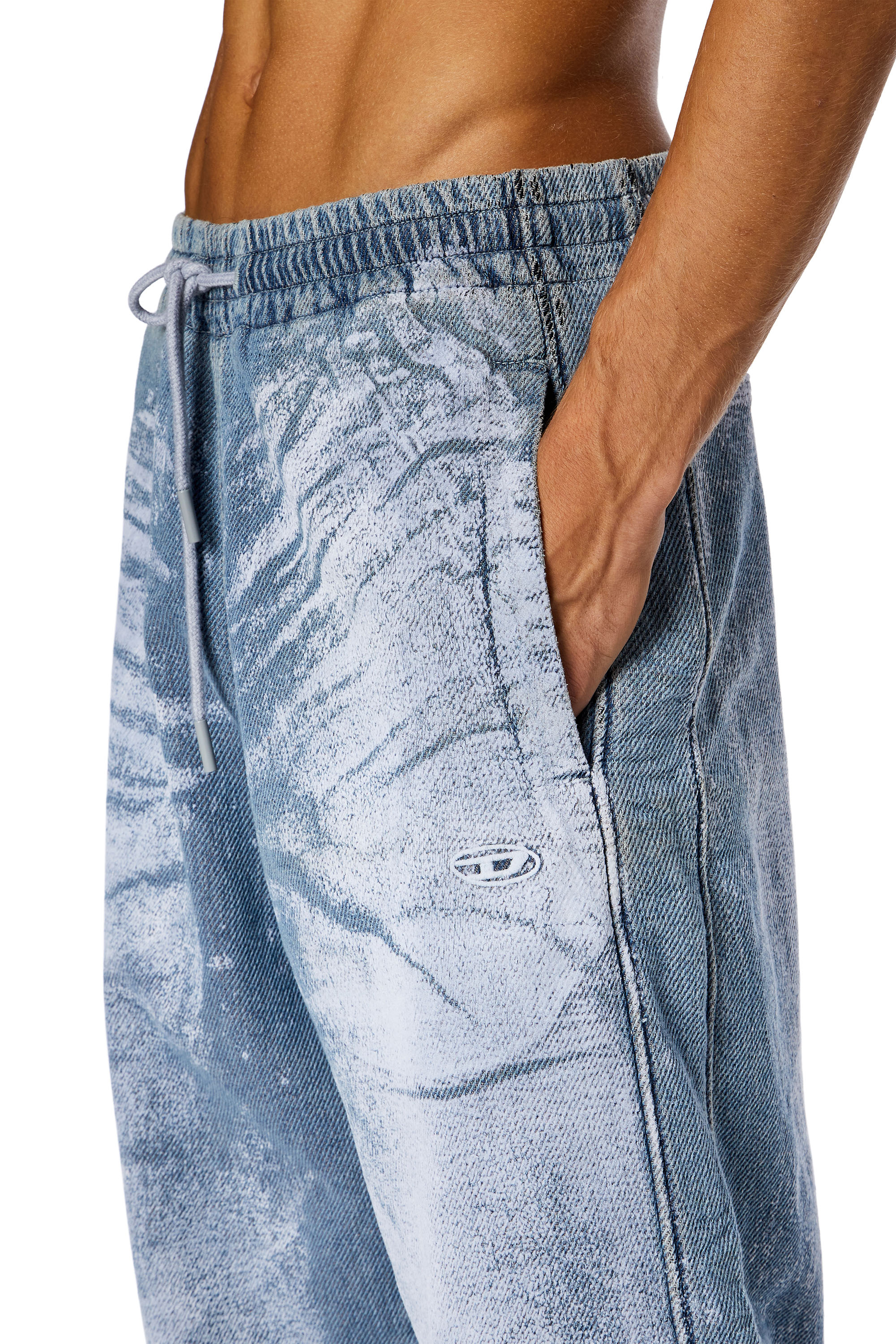 D-Martia drawstring jeans - Blue