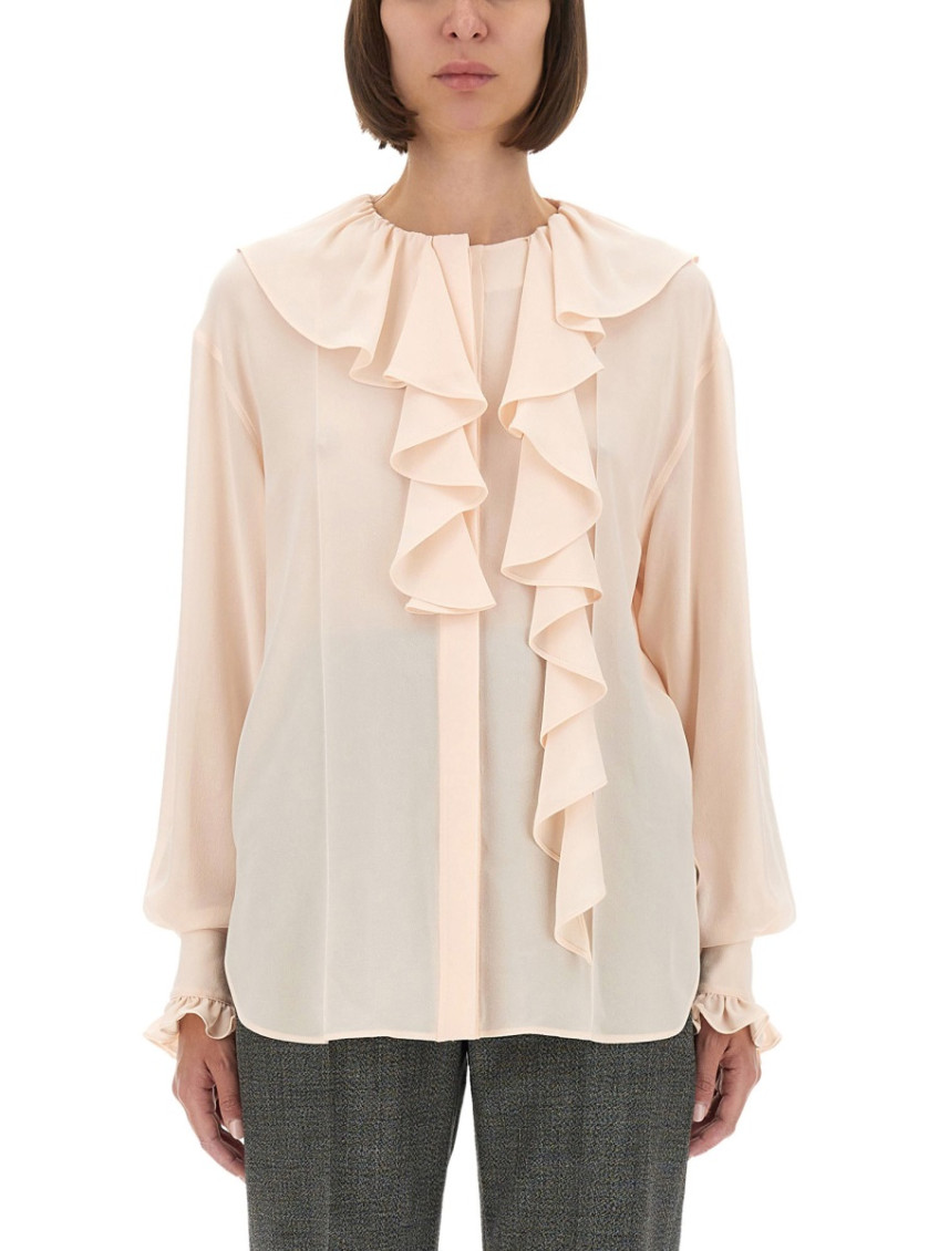 Pink Regular Solid Shirt
