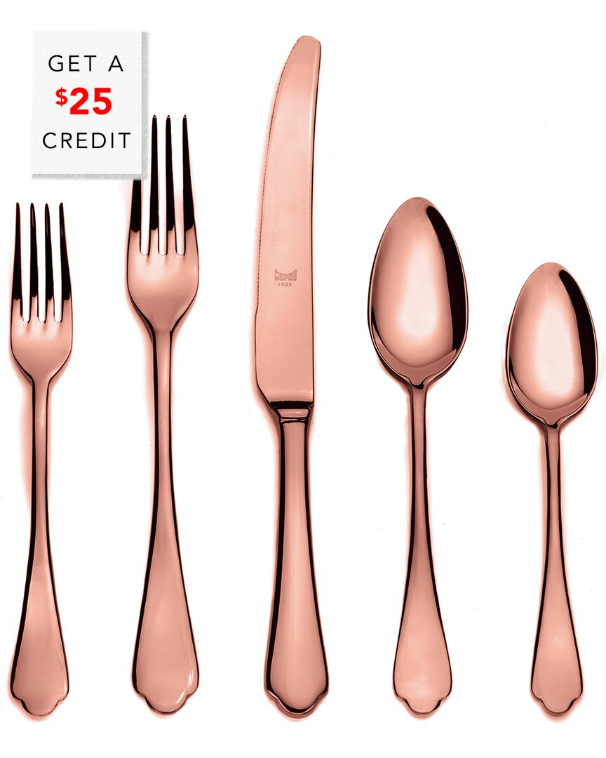 Dolce Vita Mirror Bronze 5Pc Place Setting With $25 Credit
