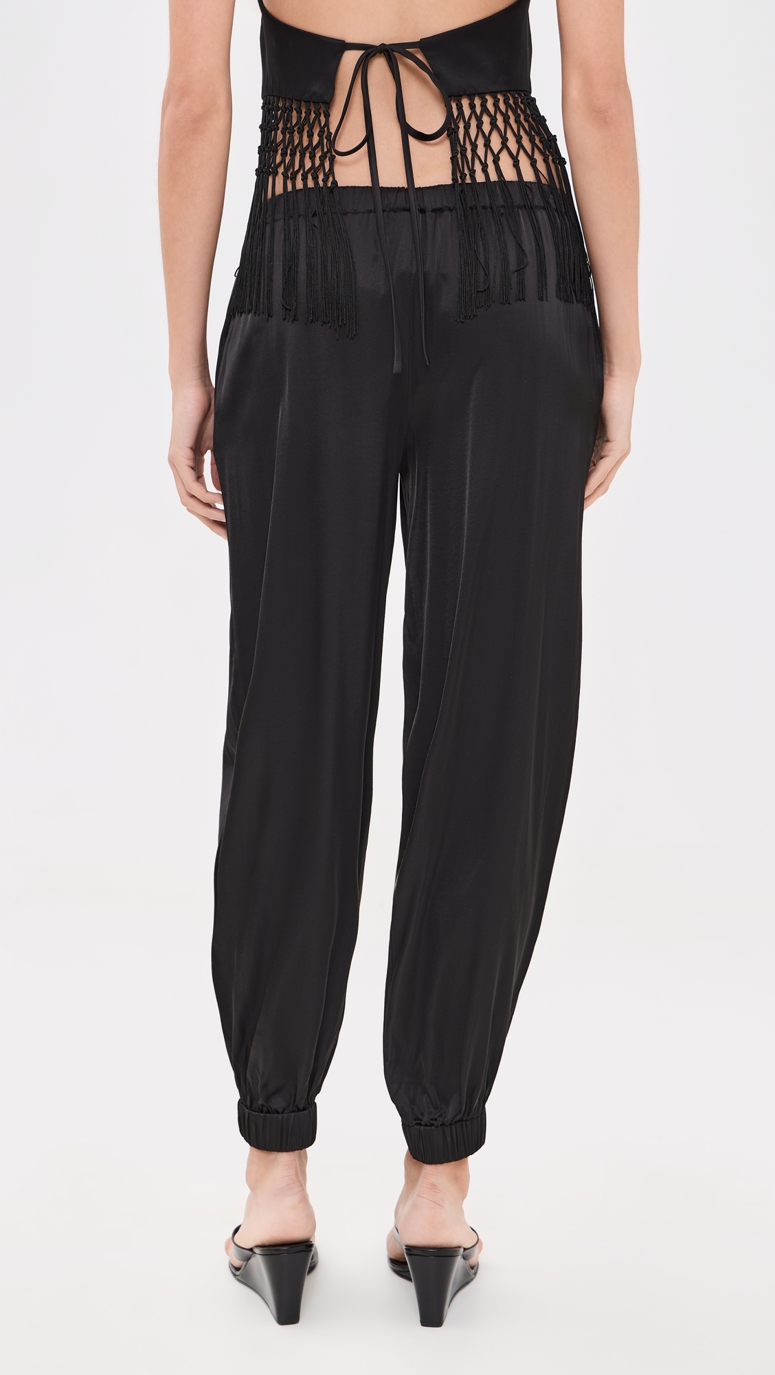 Declan Pull On Genie Pants Black