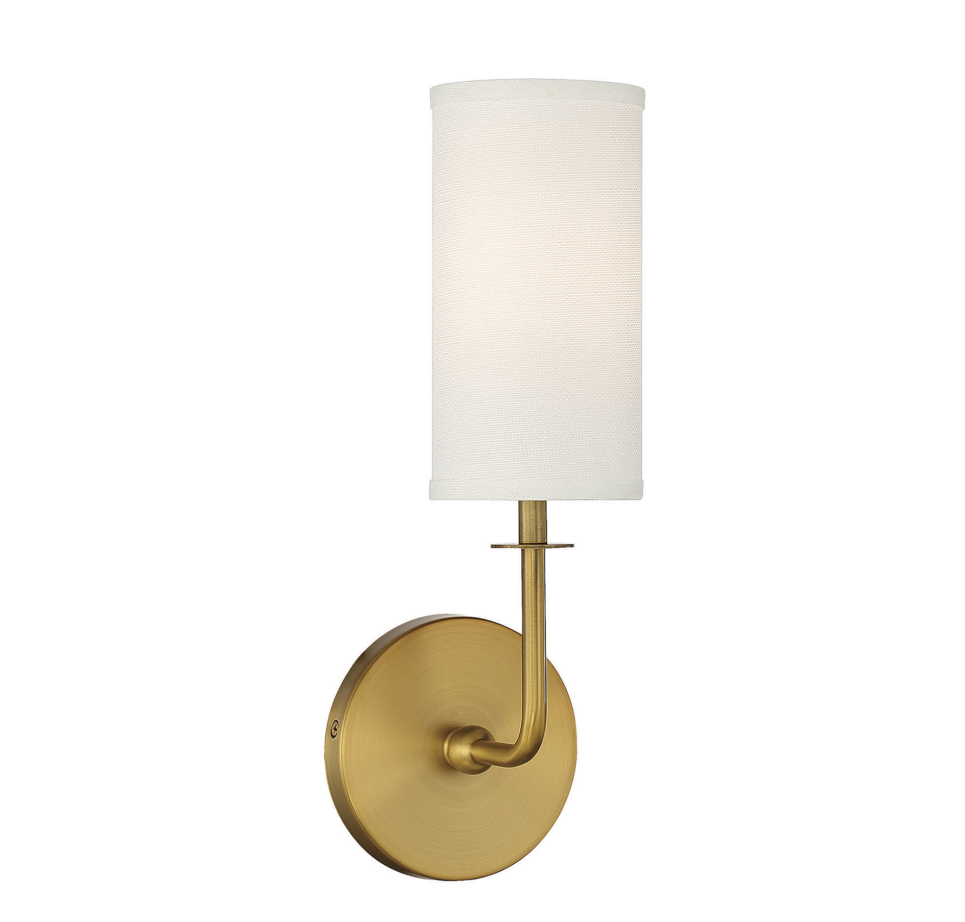 Powell 1-Light Wall Sconce in Warm Bra