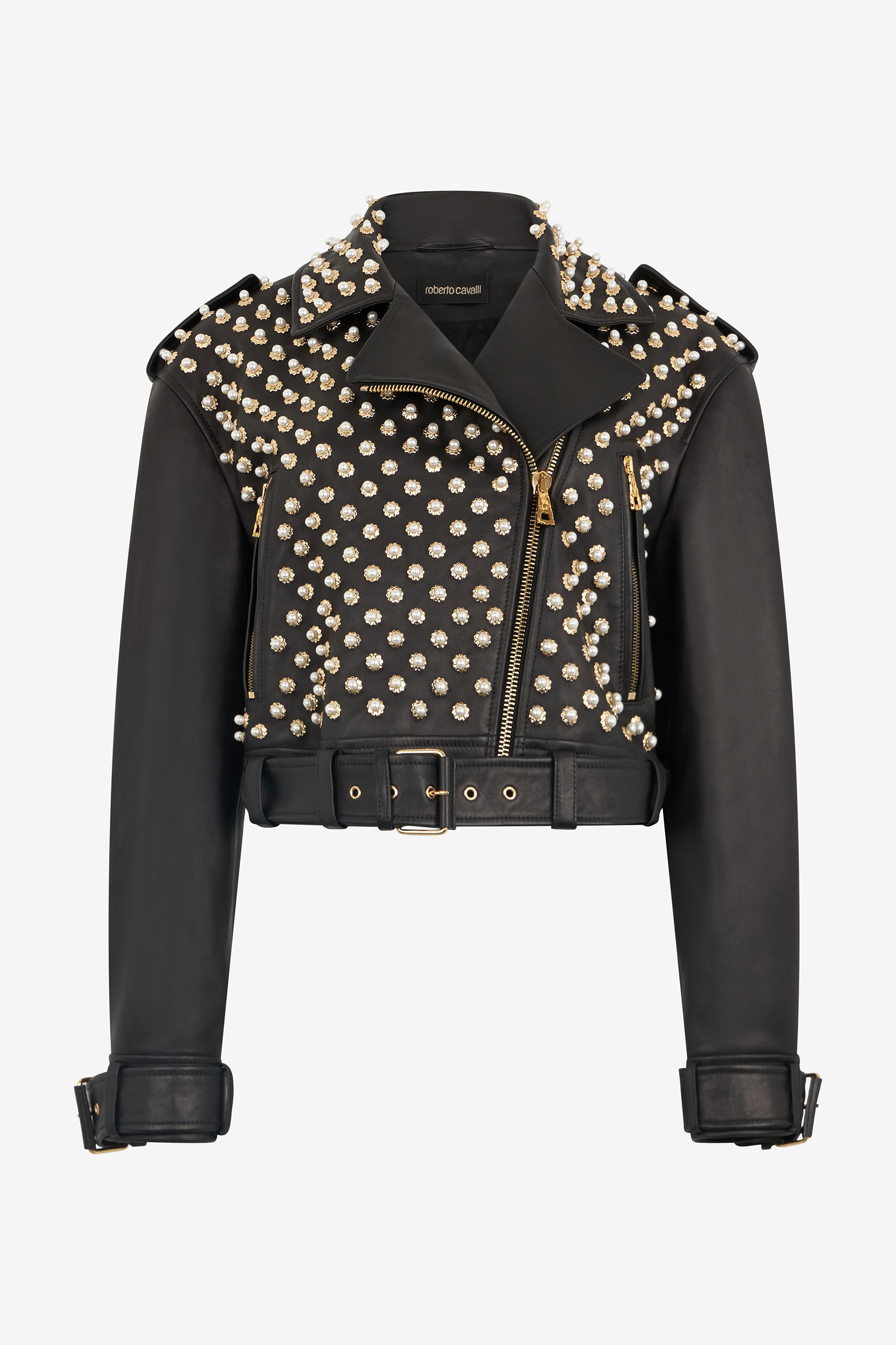 Leather Bomber Jacket