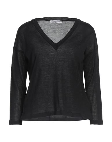 Caractère Woman Sweater Black Size M Polyacrylic, Wool