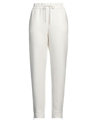 Emporio Armani Woman Pants White Size L Cotton, Polyester, Elastane