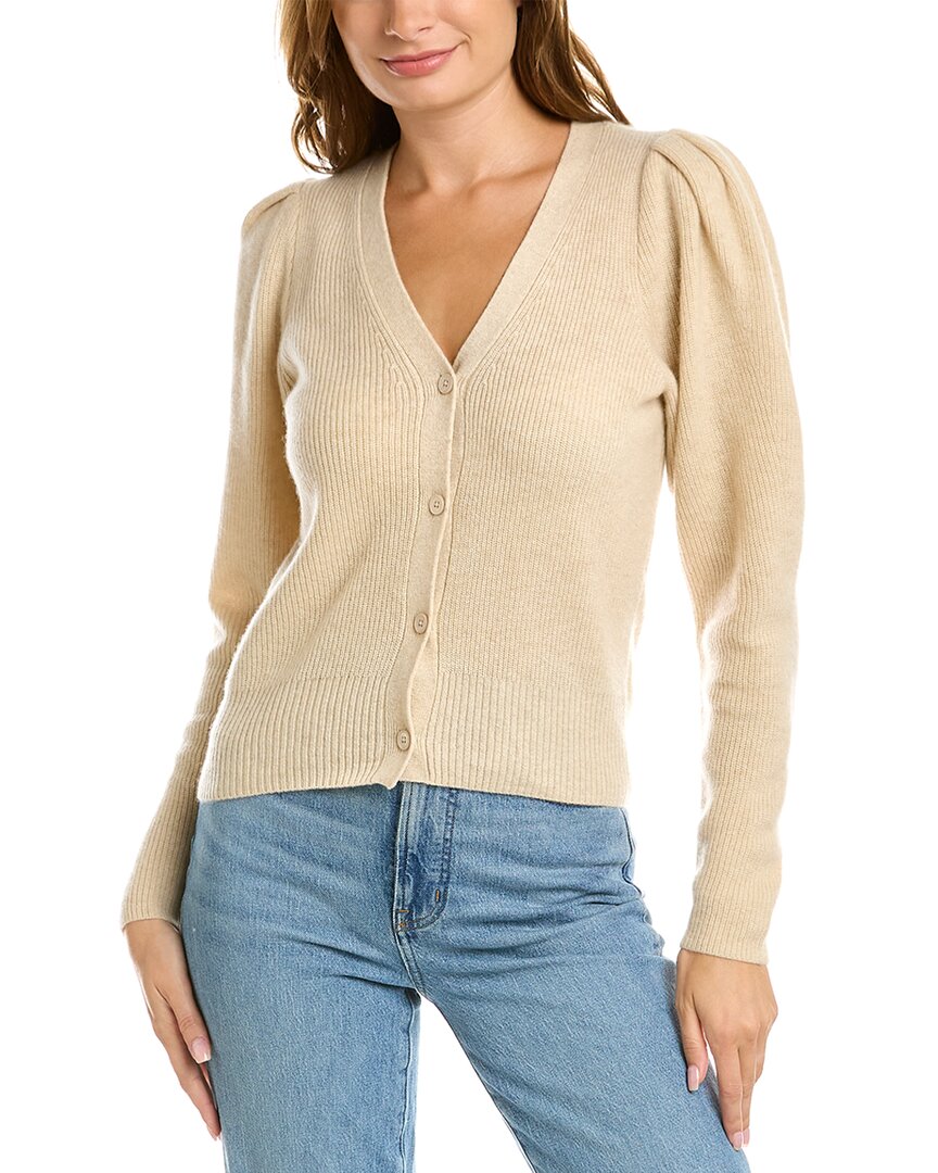 Puff Sleeve Cashmere Sweater