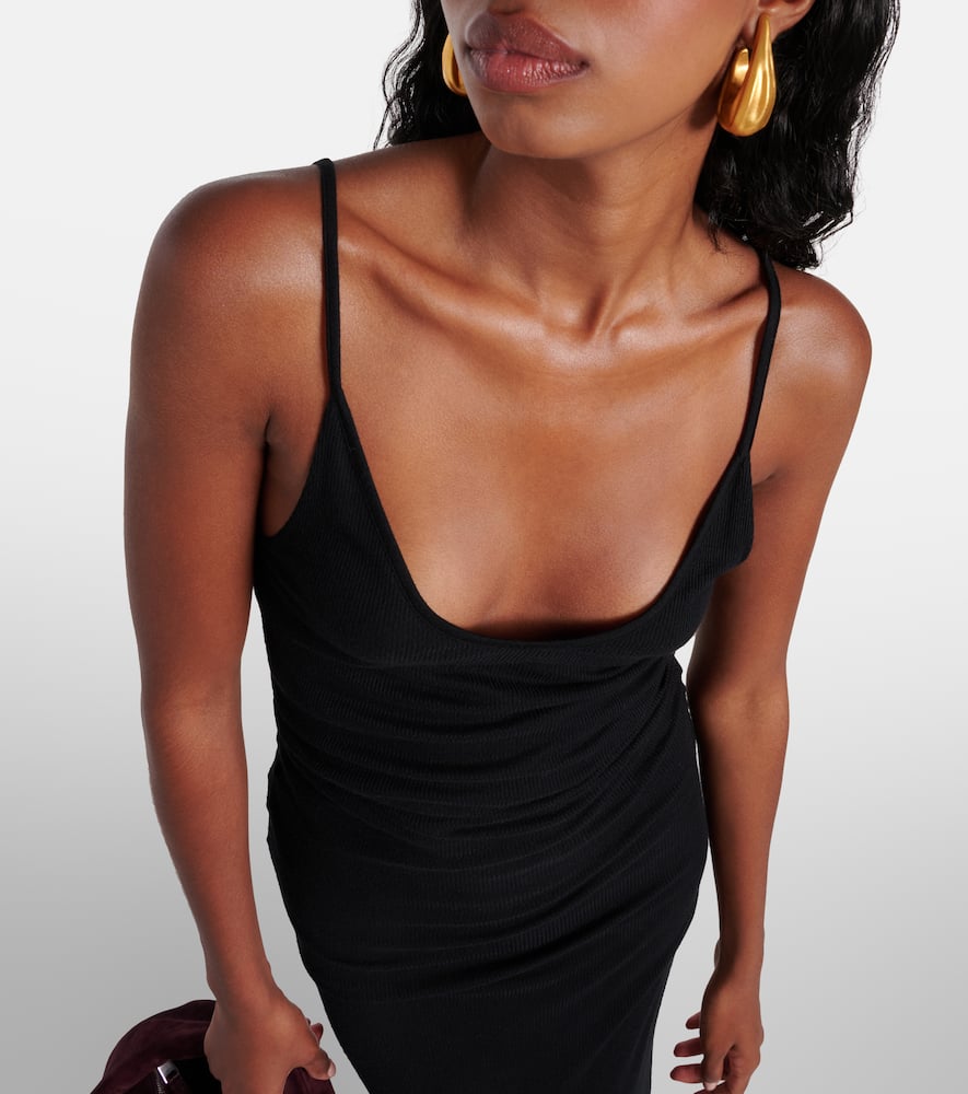 Leesal jersey midi dress