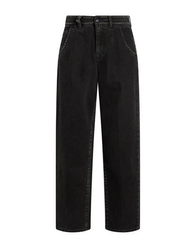 Man Jeans Black Size 26 Cotton
