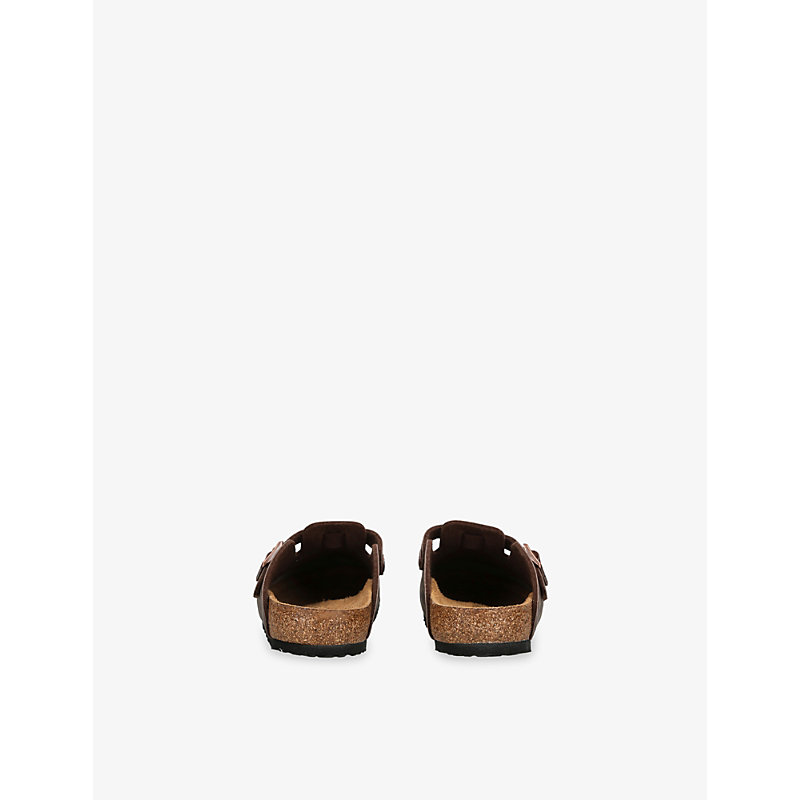 Boston Leopard-Print Suede Clogs