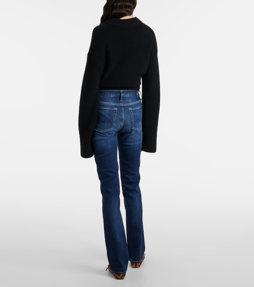 Kimmie high-rise straight jeans