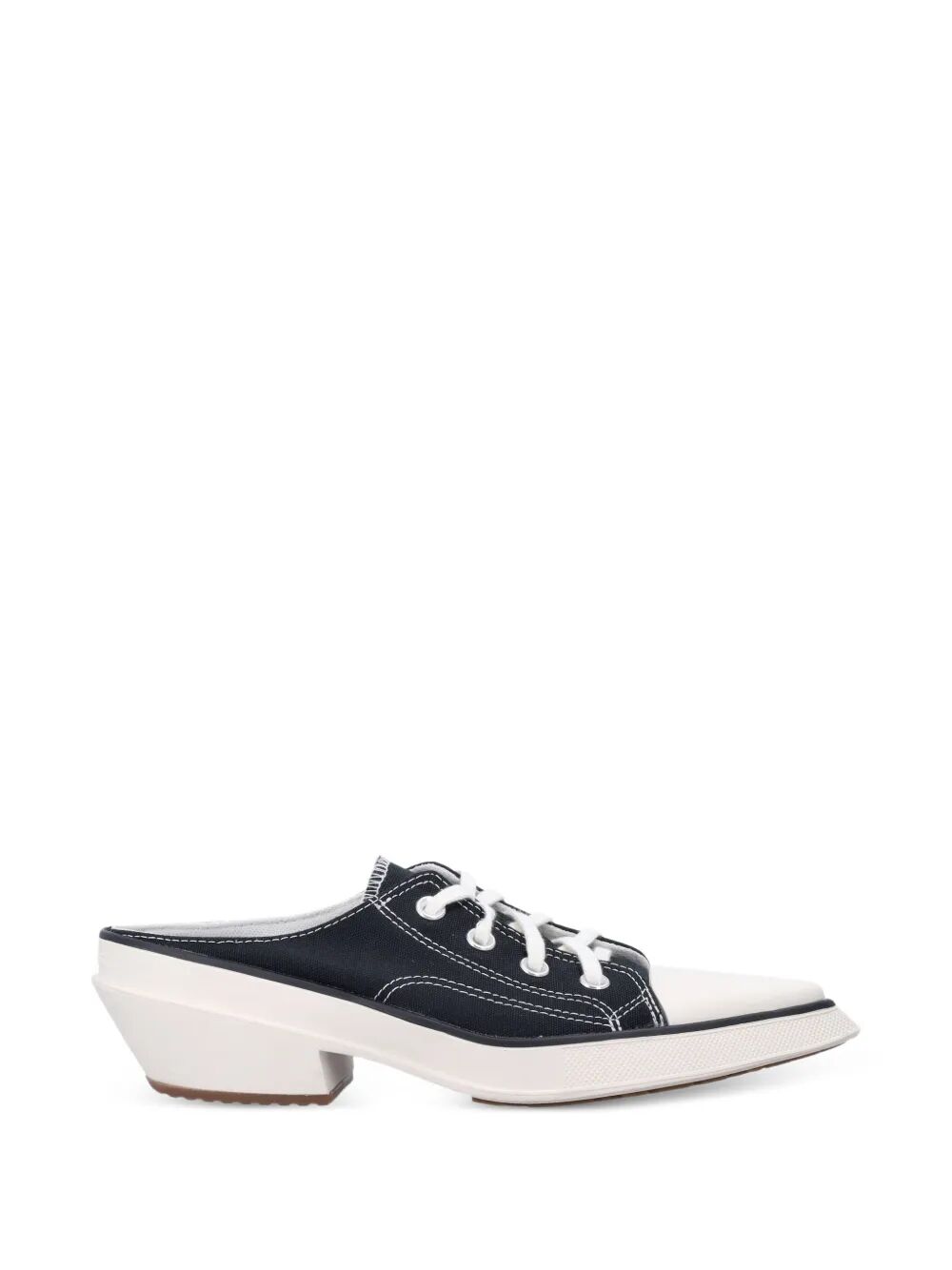 Chuck 70 De Luxe Pointed Mule Slip Black Polyester - Women